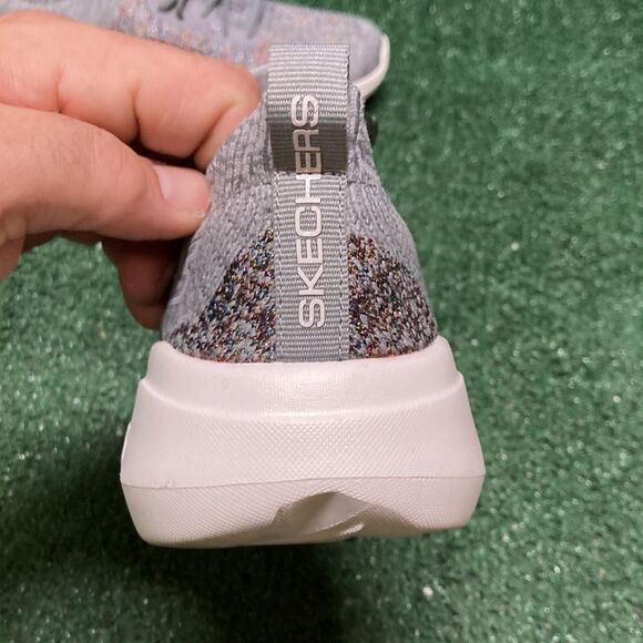 Skechers Go Run fast dazzle running shoes women’s size 7.5 (OKPM-11-084) - Picture 3 of 12